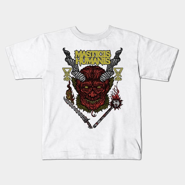 hellbound click Kids T-Shirt by Pages Ov Gore